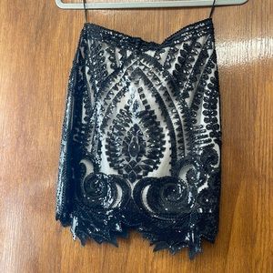 Sequin Skirt